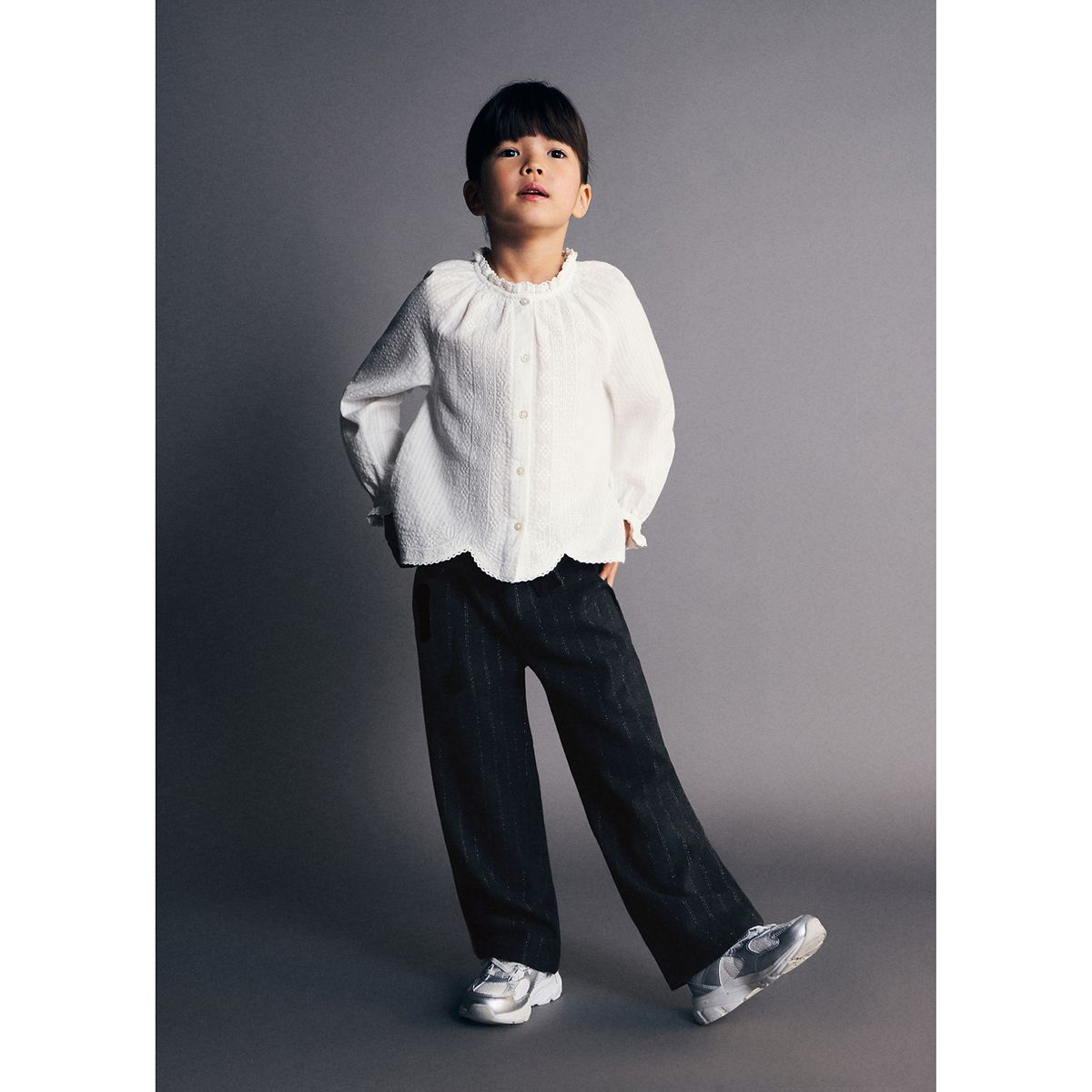 MANGO KIDS - Pantalón Bebé Niña Algodón Mango Kids