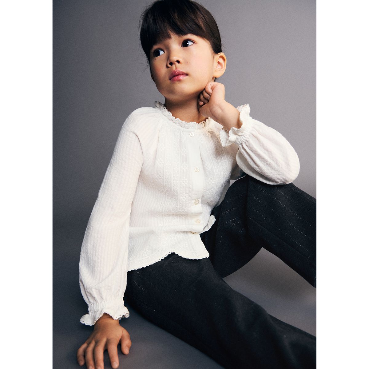 MANGO KIDS - Pantalón Bebé Niña Algodón Mango Kids