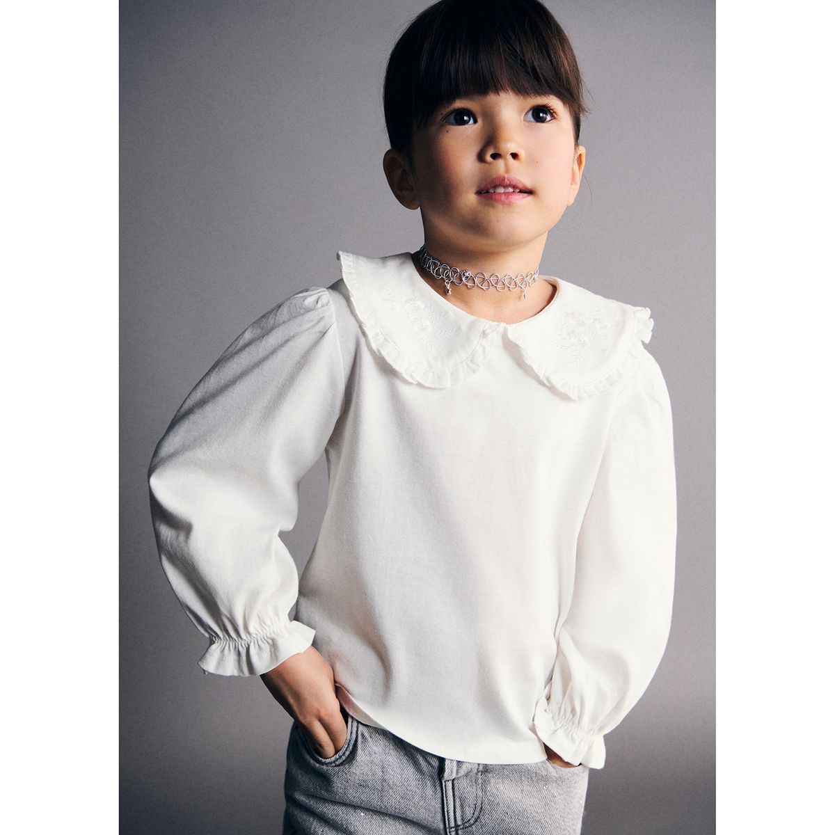 MANGO KIDS - Polo Bebé Niña Manga Larga Algodón Mango Kids