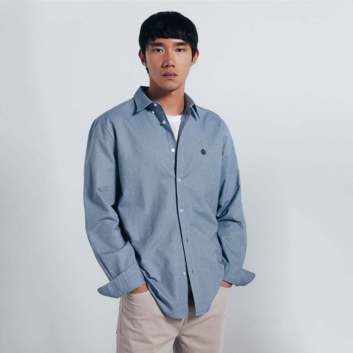 SPRINGFIELD - Camisa Manga larga Algodón Hombre Springfield