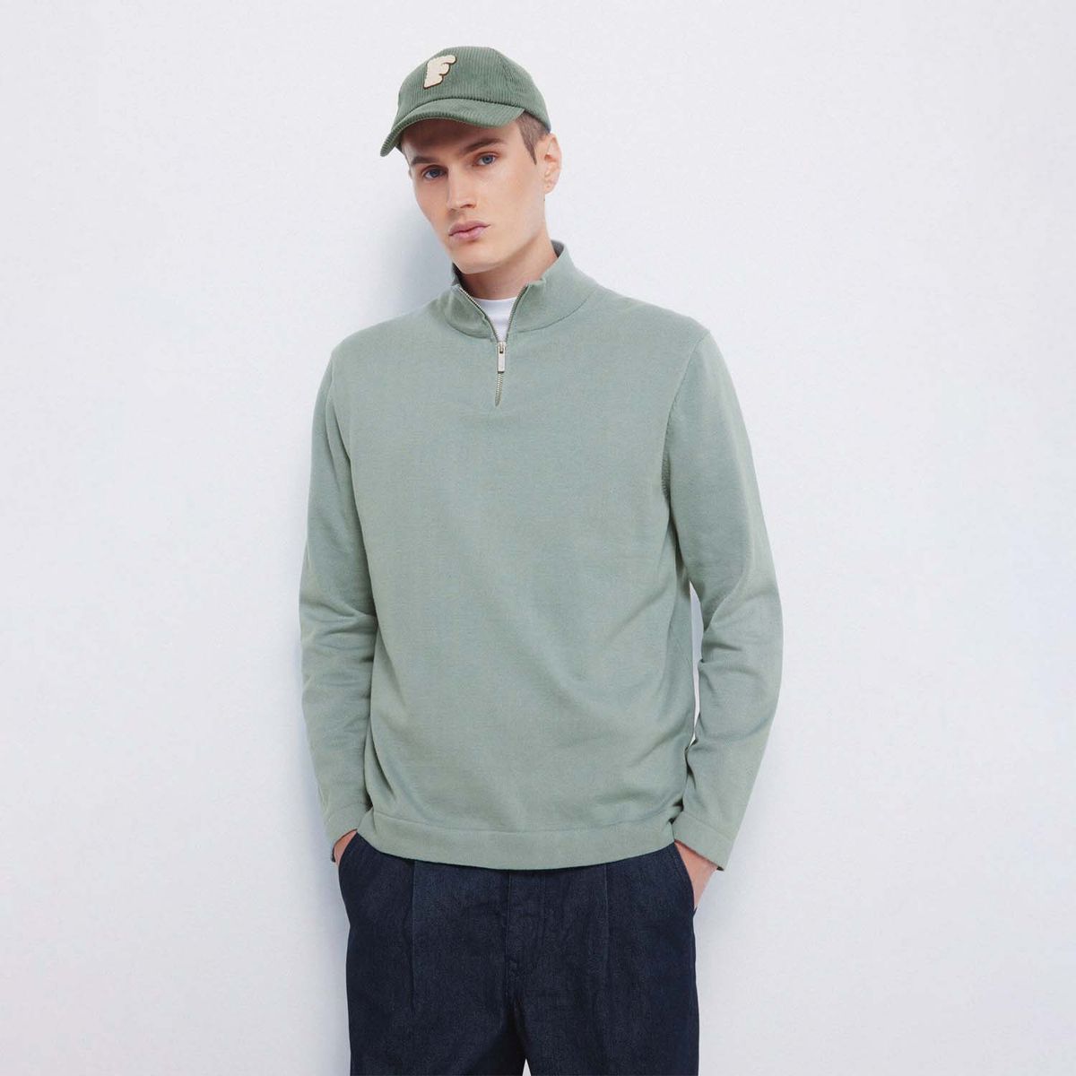 SPRINGFIELD - Chompa 100% Algodón Manga larga Casual Hombre Springfield