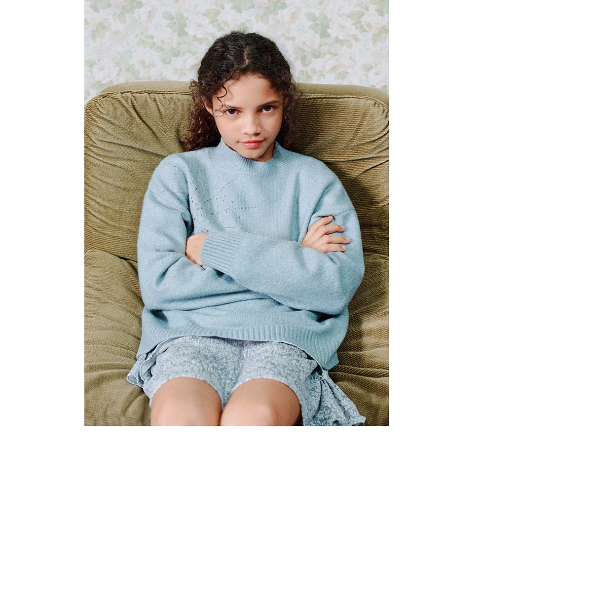 MANGO KIDS - Chompa Niña Manga Larga Mango Kids