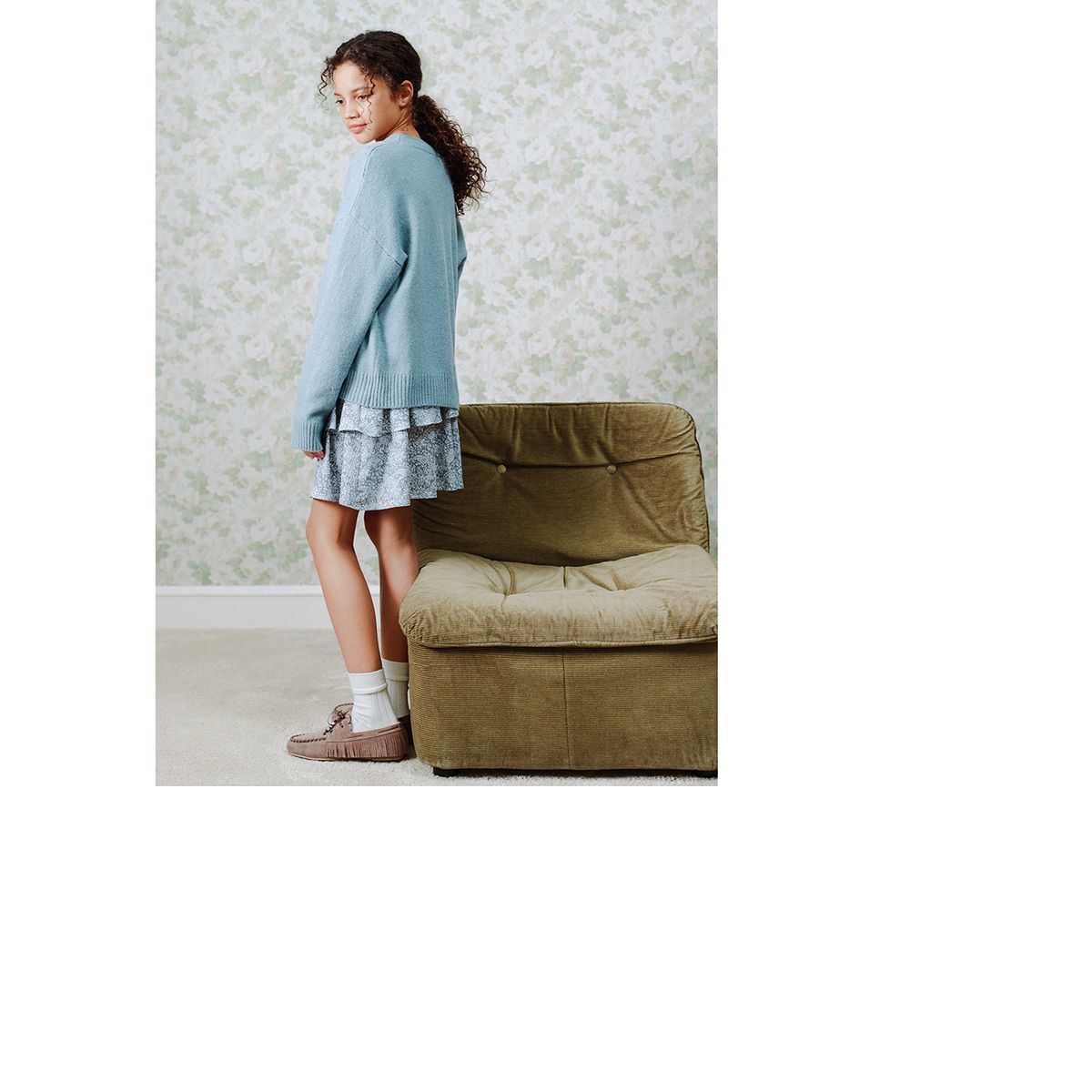 MANGO KIDS - Chompa Niña Manga Larga Mango Kids