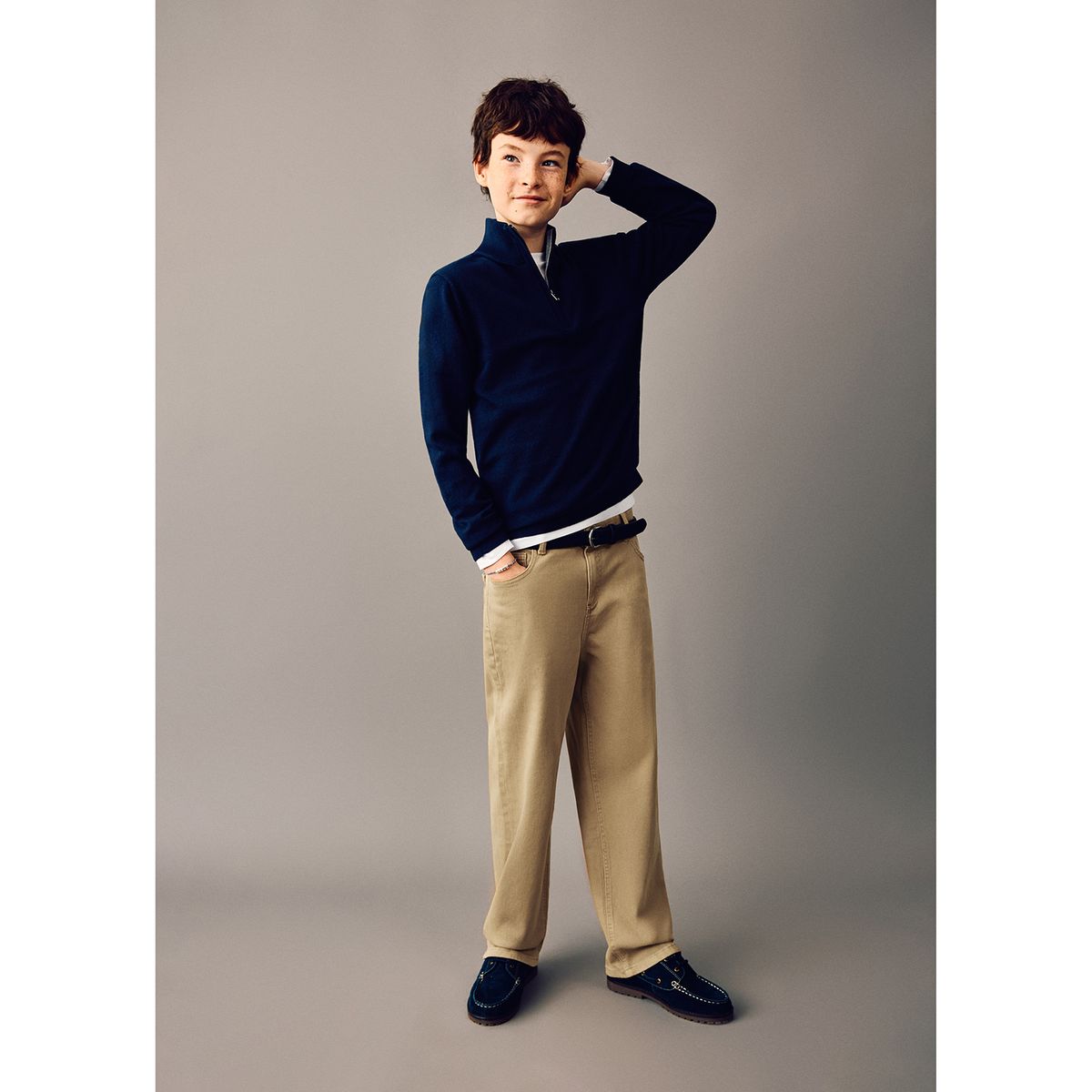 MANGO KIDS - Pantalón Niño Algodón Mango Kids