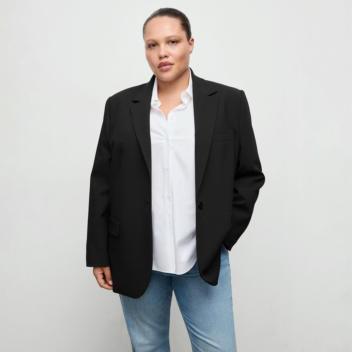 MANGO - Blazer Mujer Mango