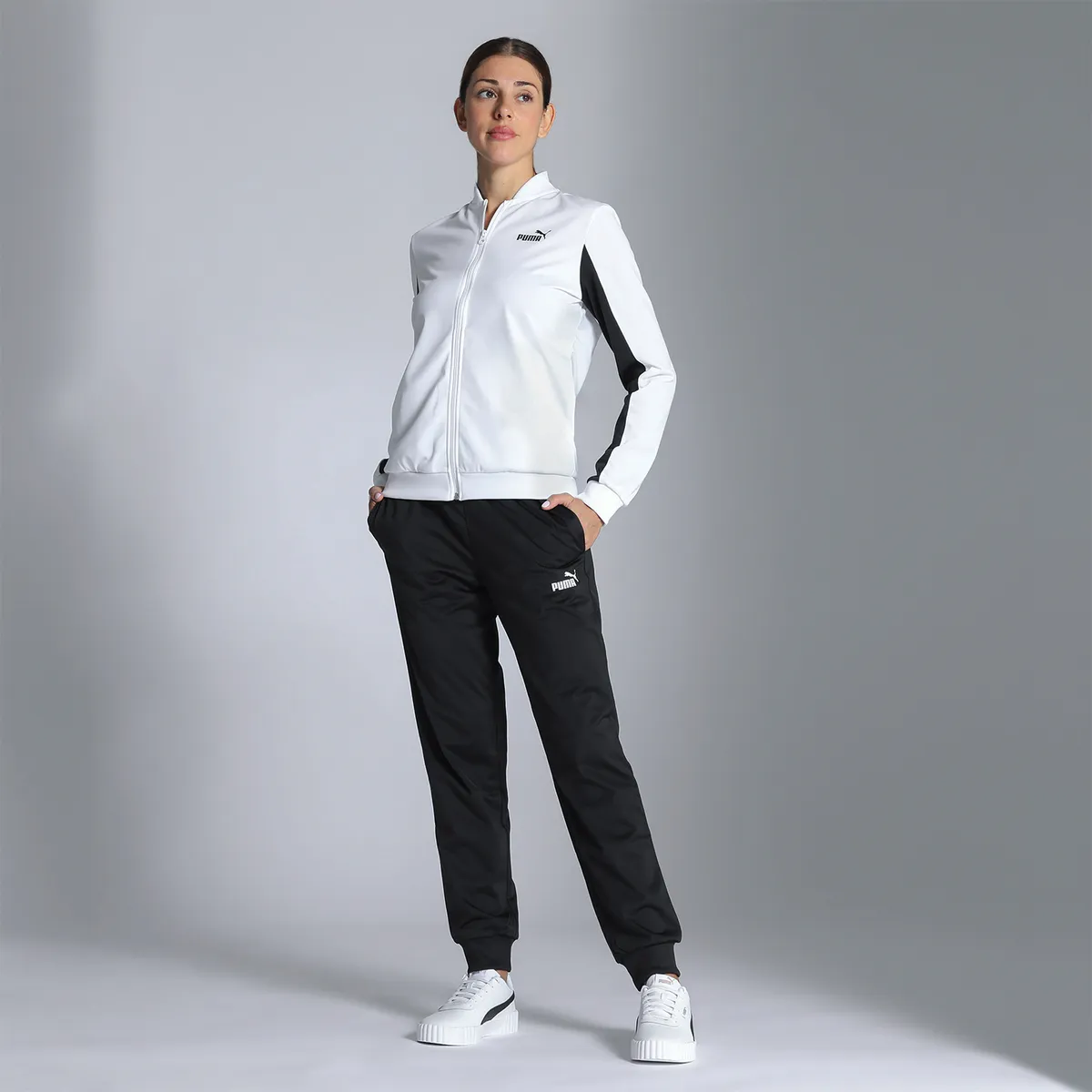 PUMA - Buzo deportivo Puma Mujer Poly Baseball Suit cl