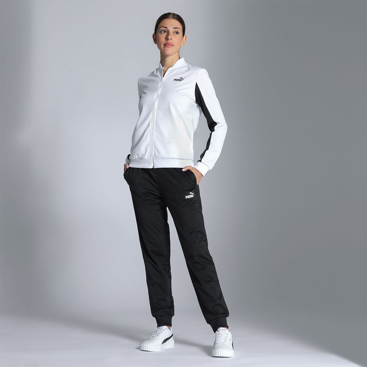 PUMA - Buzo deportivo Puma Mujer Poly Baseball Suit cl