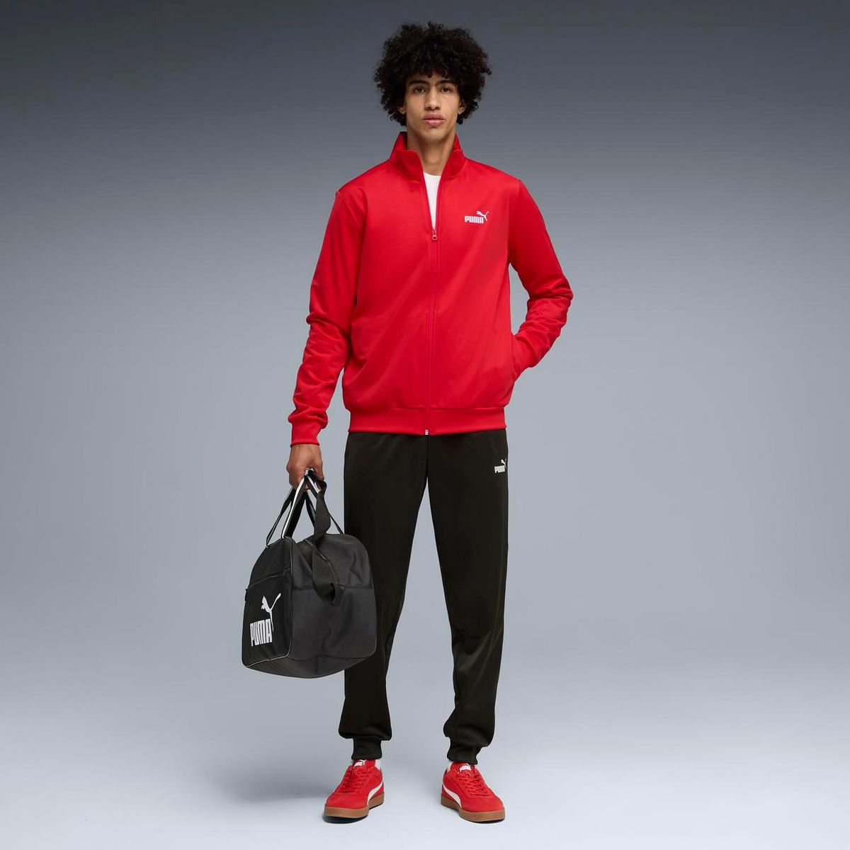 PUMA - Buzo deportivo Puma Hombre ESS Poly Suit