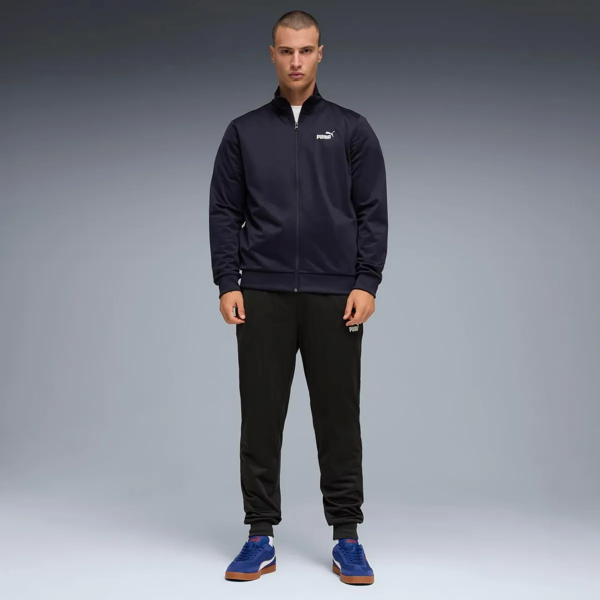 PUMA - Buzo deportivo Puma Hombre ESS Poly Suit