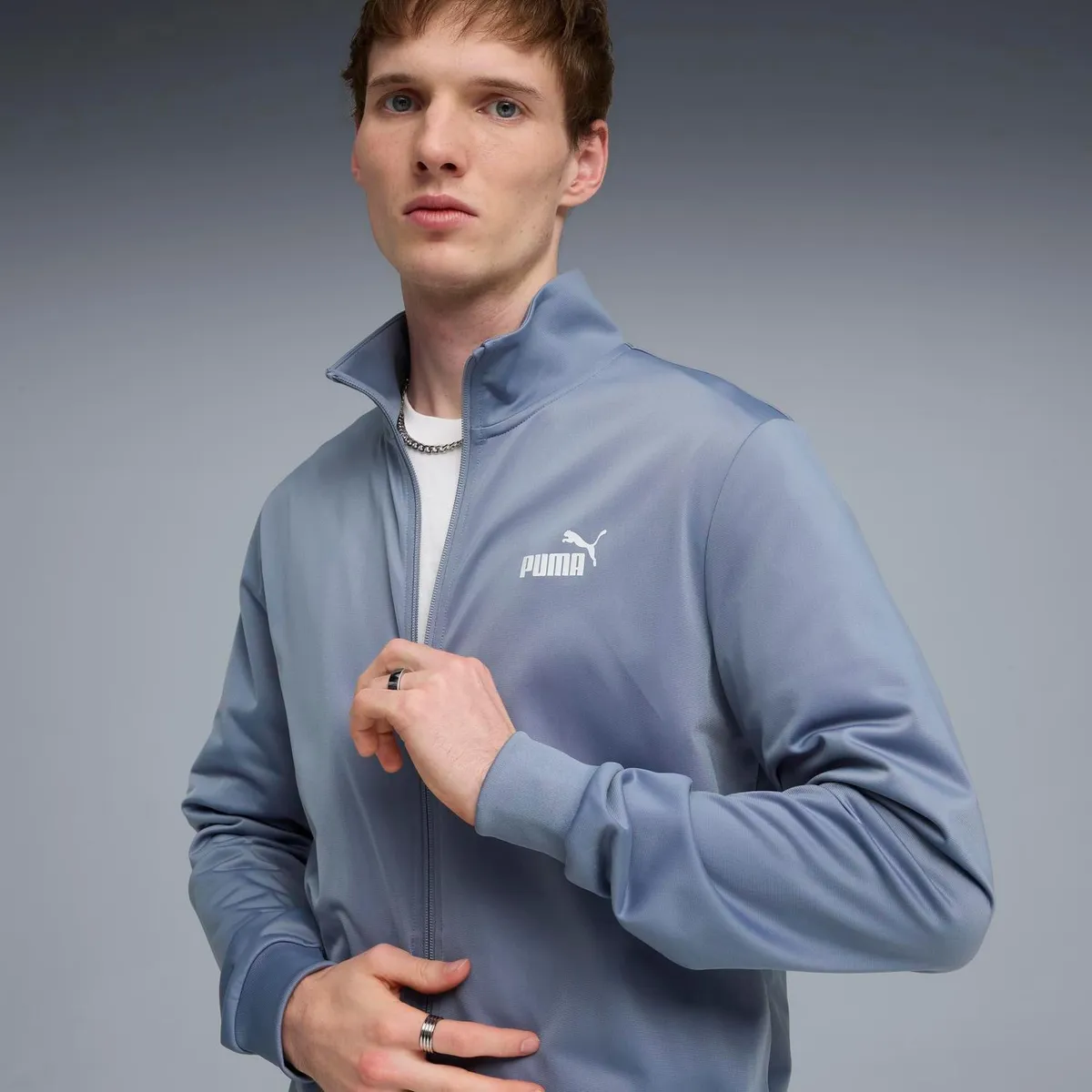PUMA - Buzo deportivo Puma Hombre ESS Poly Suit