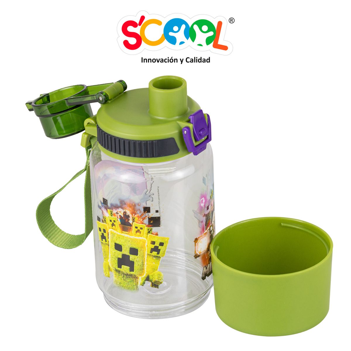 SCOOL - Tomatodo Niño 500 ml Minecraft
