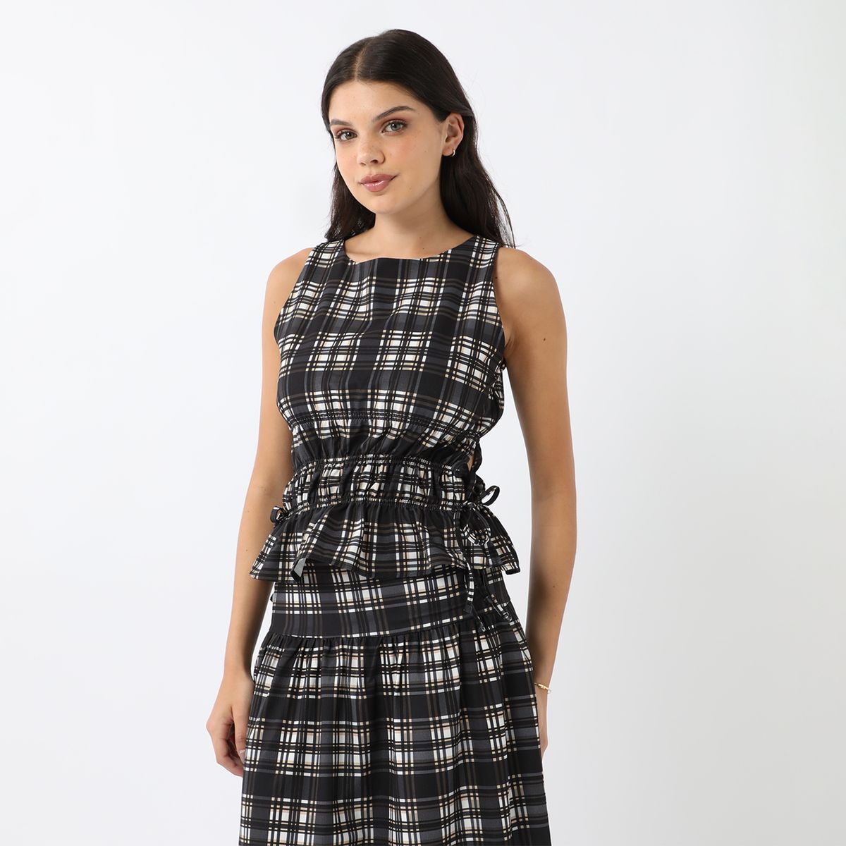 SYBILLA - Blusa Sin Mangas Mujer Sybilla