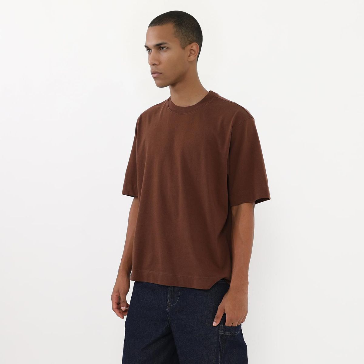 DENIMLAB - Polo Boxy Pesado Hombre Denimlab