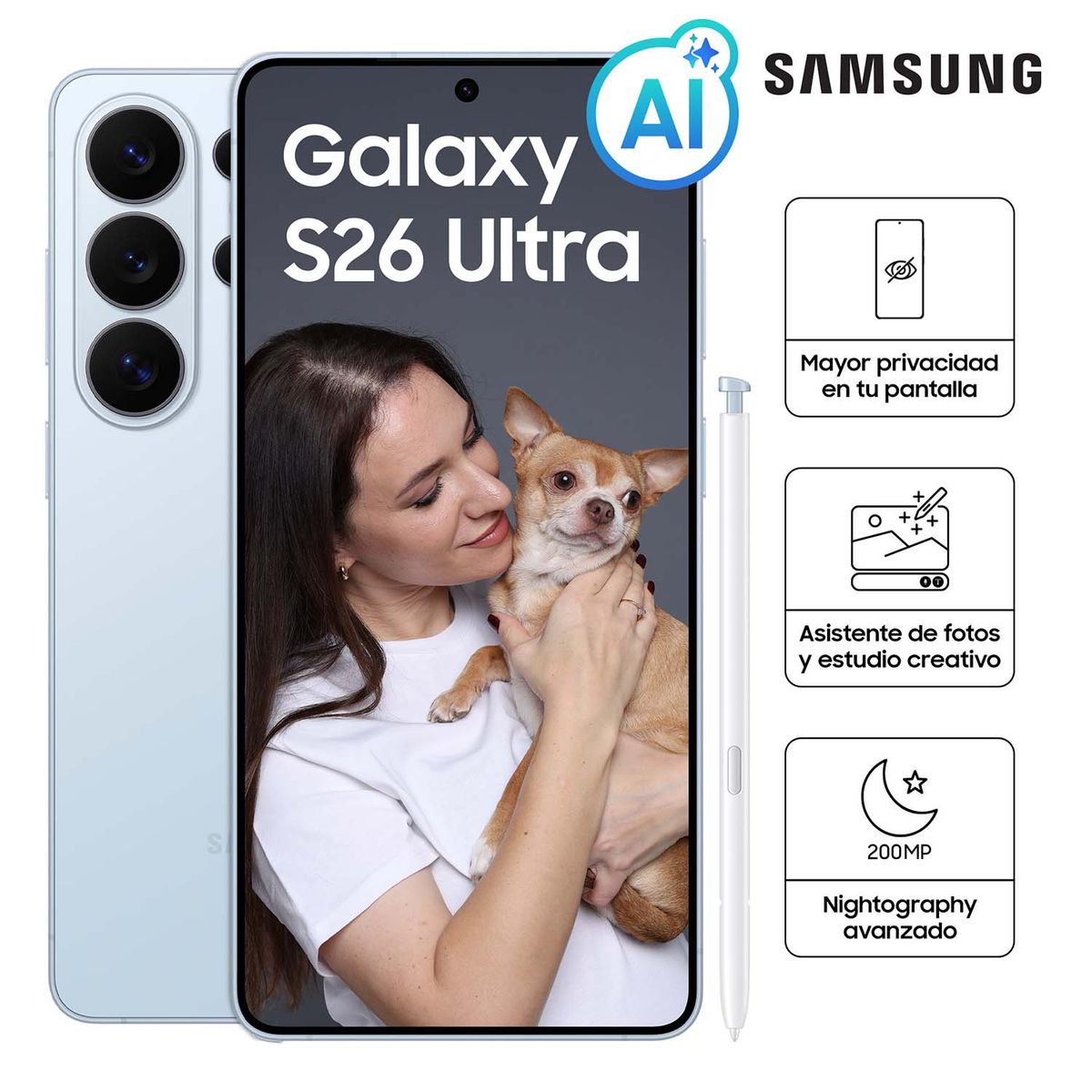 SAMSUNG - Celular Samsung Galaxy S26 Ultra 512GB