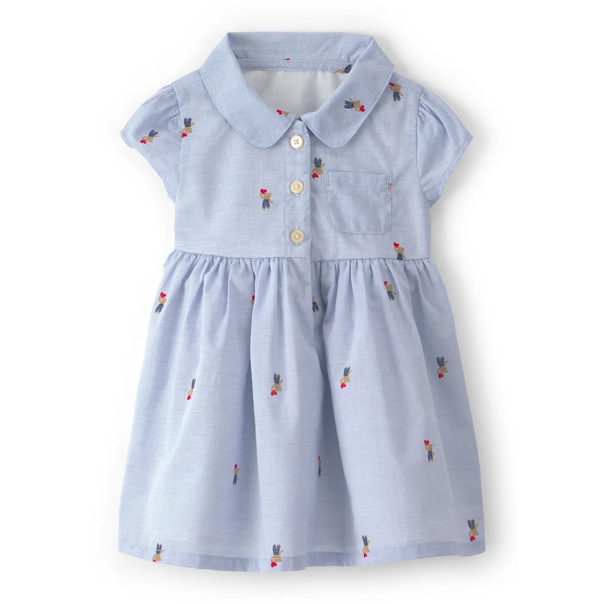 OSHKOSH - Vestido Bebé Niña Algodón Oshkosh