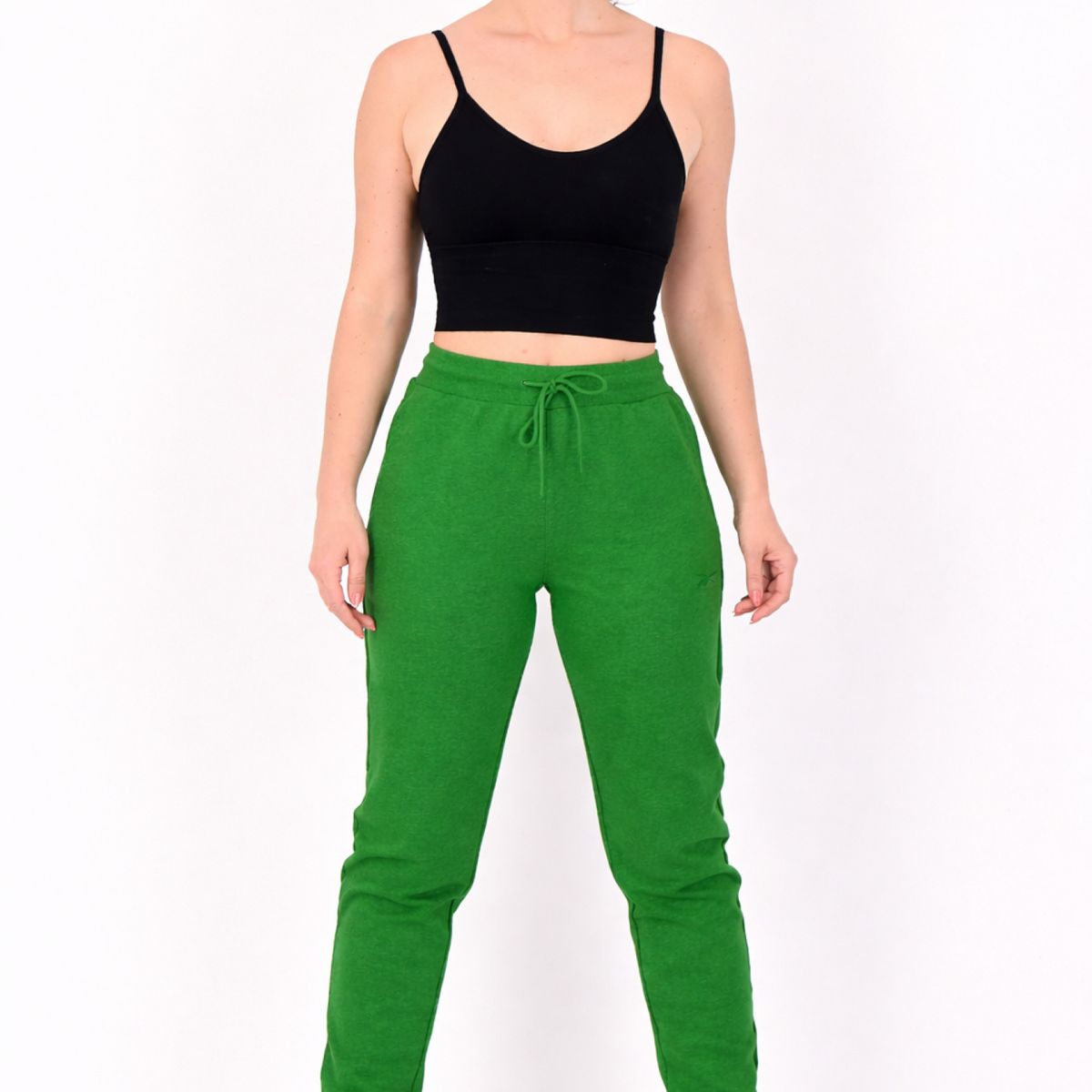 REEBOK - Pantalón 100% Algodón Deportivo Mujer Reebok