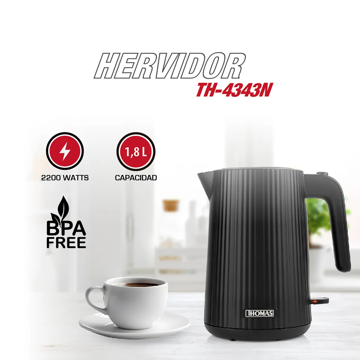 Thomas - Hervidor Th-4343n
