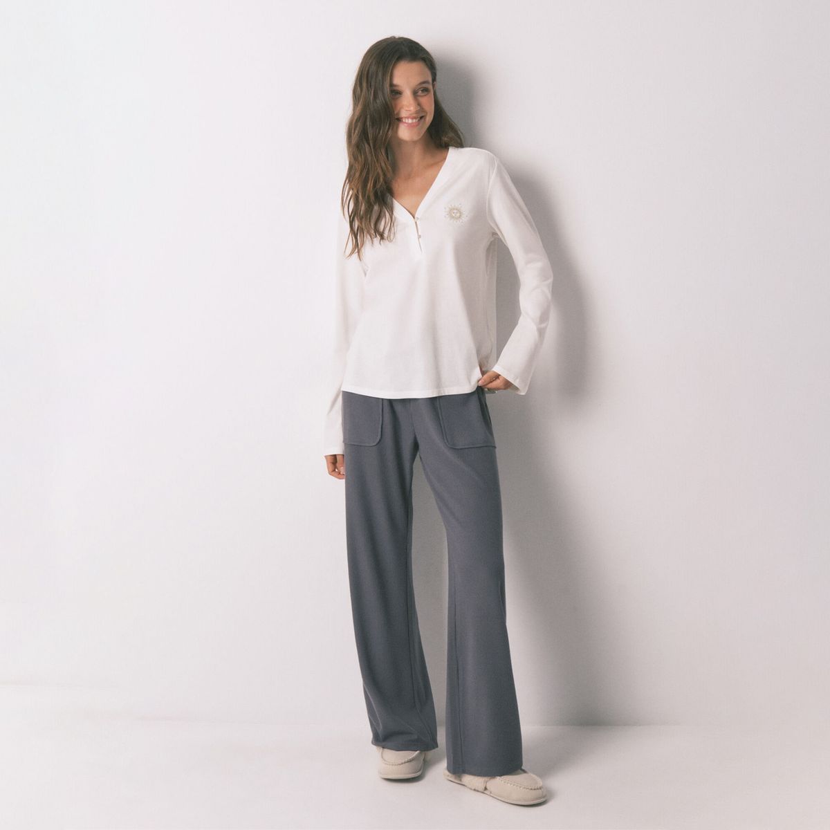 WOMEN SECRET - Camisa Dormir Algodón Mujer