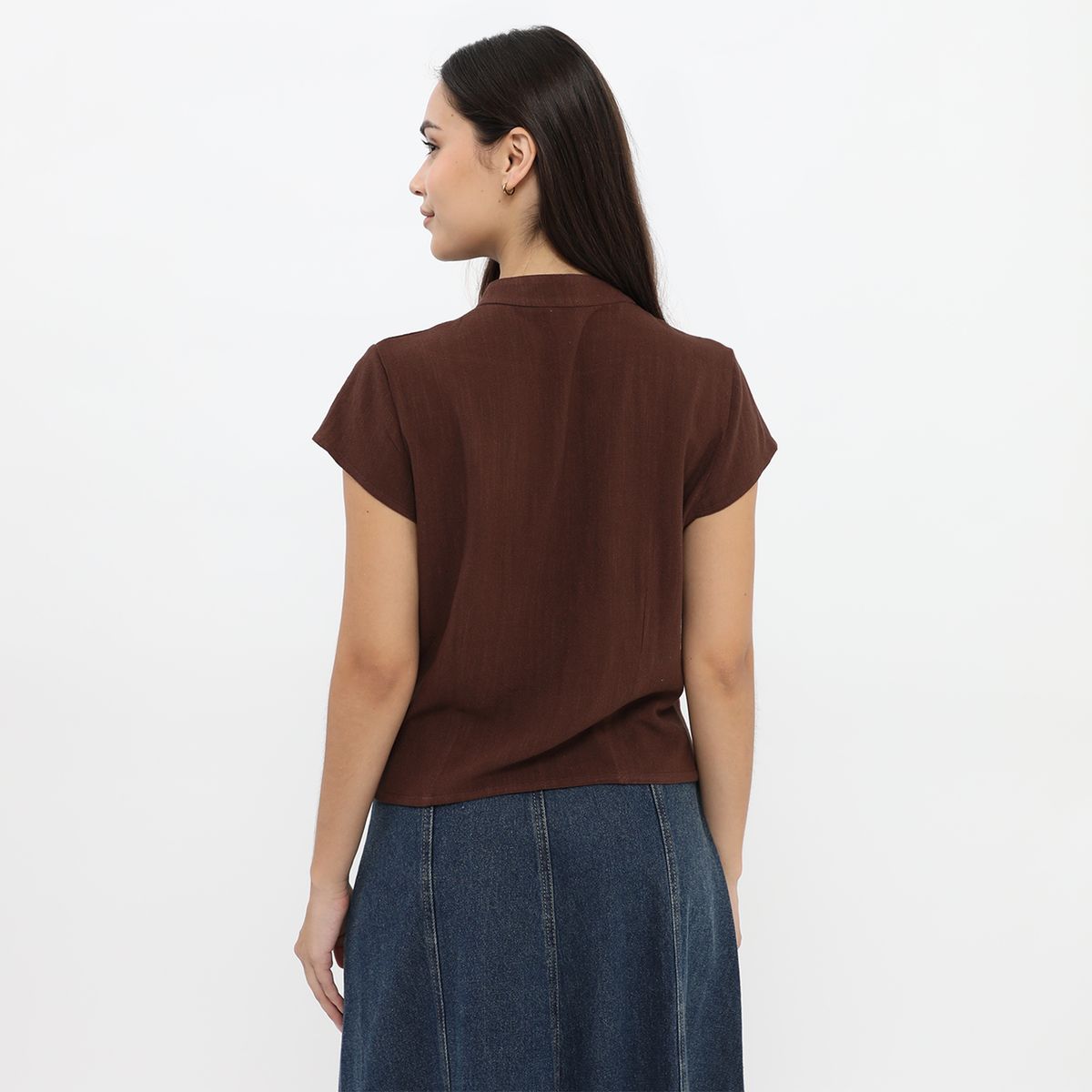 SYBILLA - Blusa Sin Mangas Mujer Sybilla