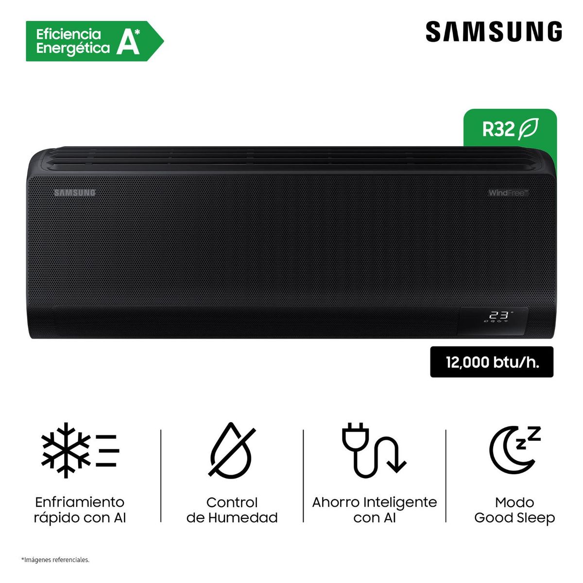SAMSUNG - Aa Samsung Bespokeai 12k Black