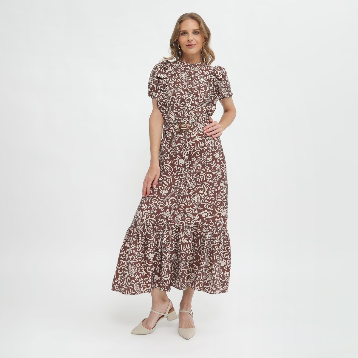 APOLOGY - Vestido Lino Mc