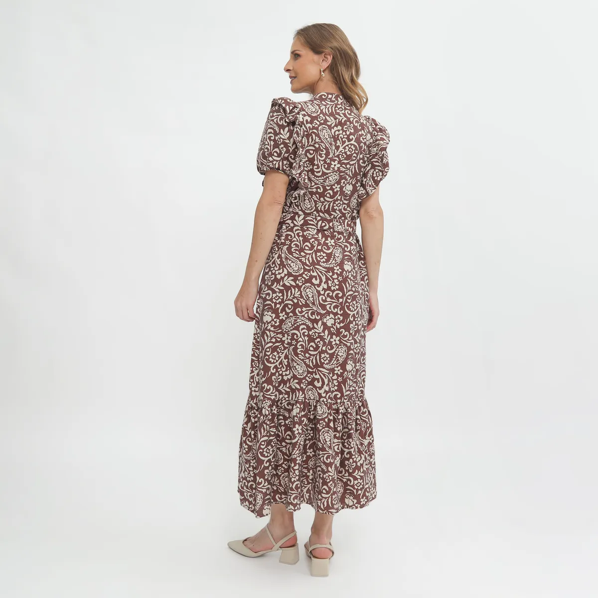 APOLOGY - Vestido Lino Mc