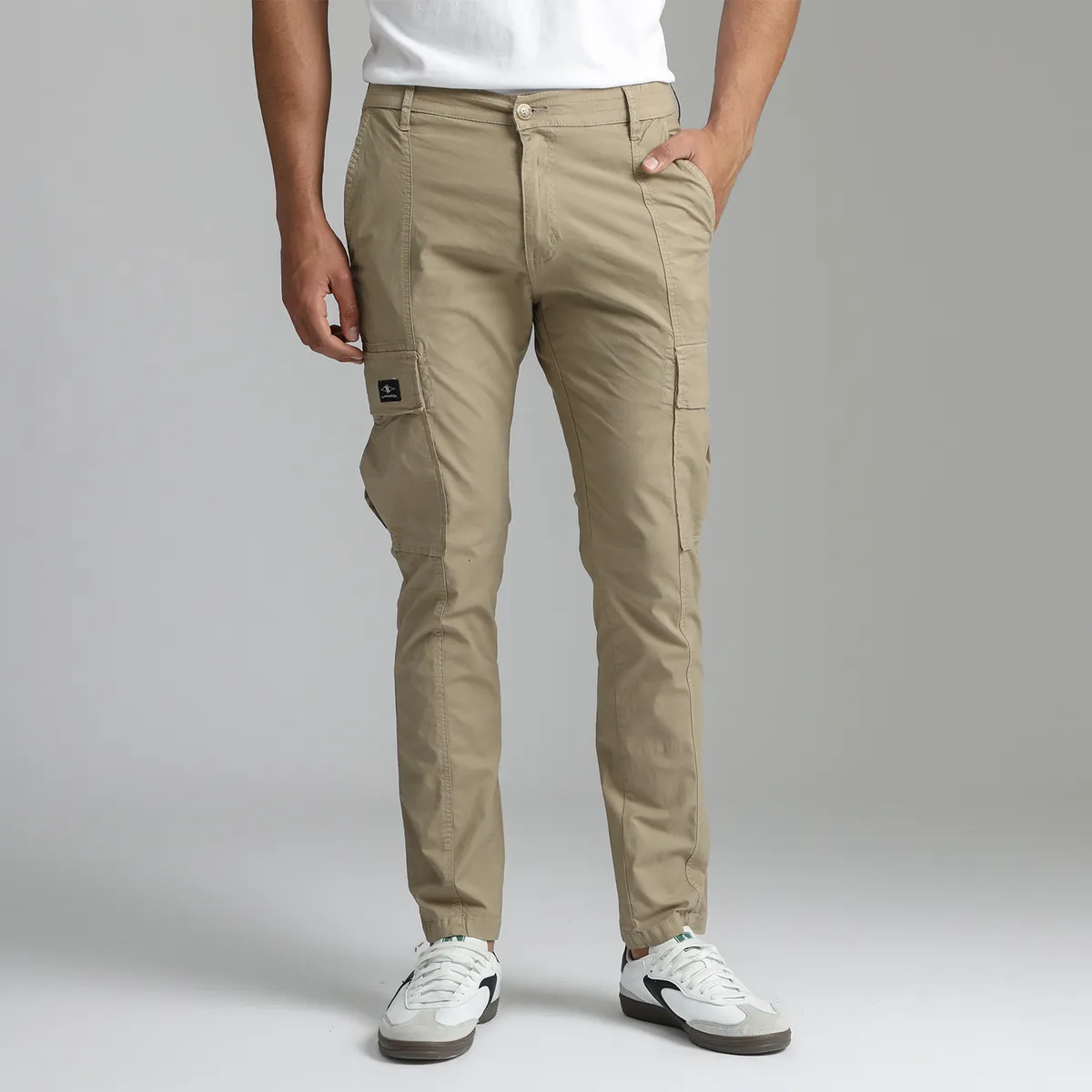 HUNTINGTON - Pantalón Cargo Regular Fit Casual Hombre