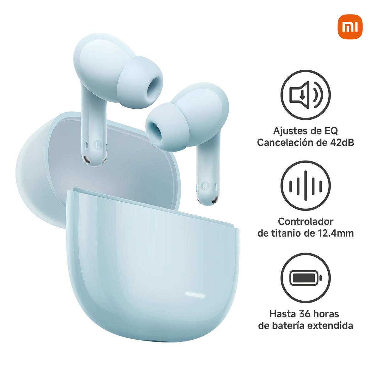 XIAOMI - Audífonos Bluetooth Xiaomi Redmi Buds 8 Lite