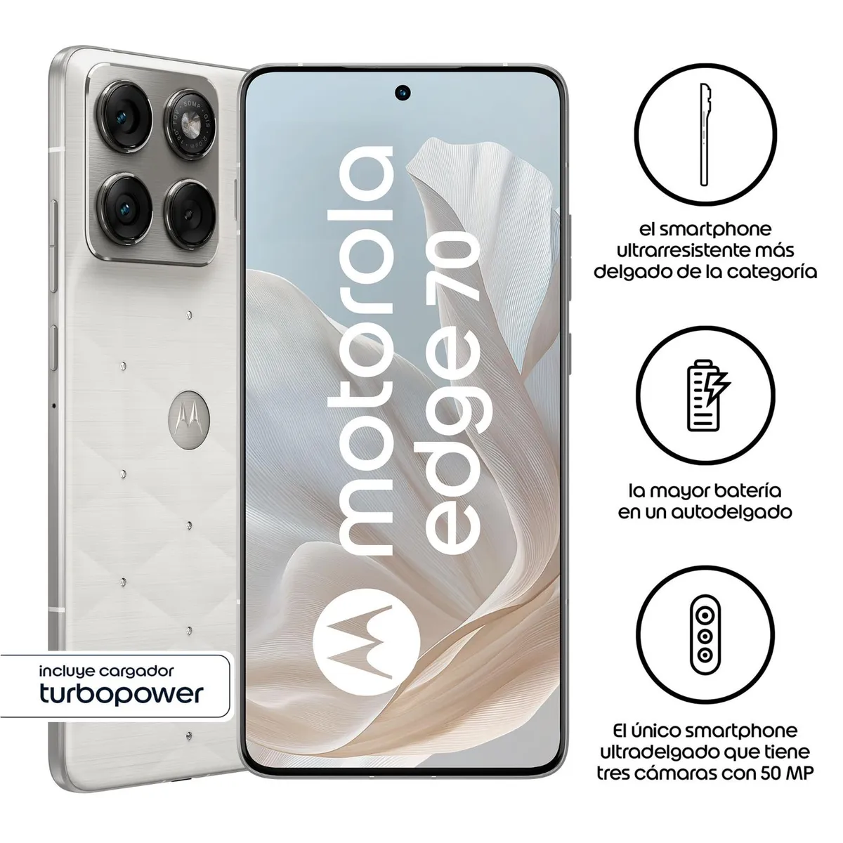 MOTOROLA - Celular Moto Edge 70 12GB + 512GB