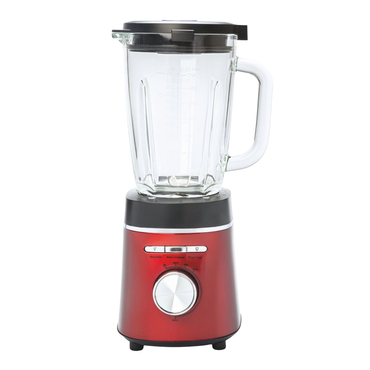 INDURAMA - Licuadora 1400W roja LI14R