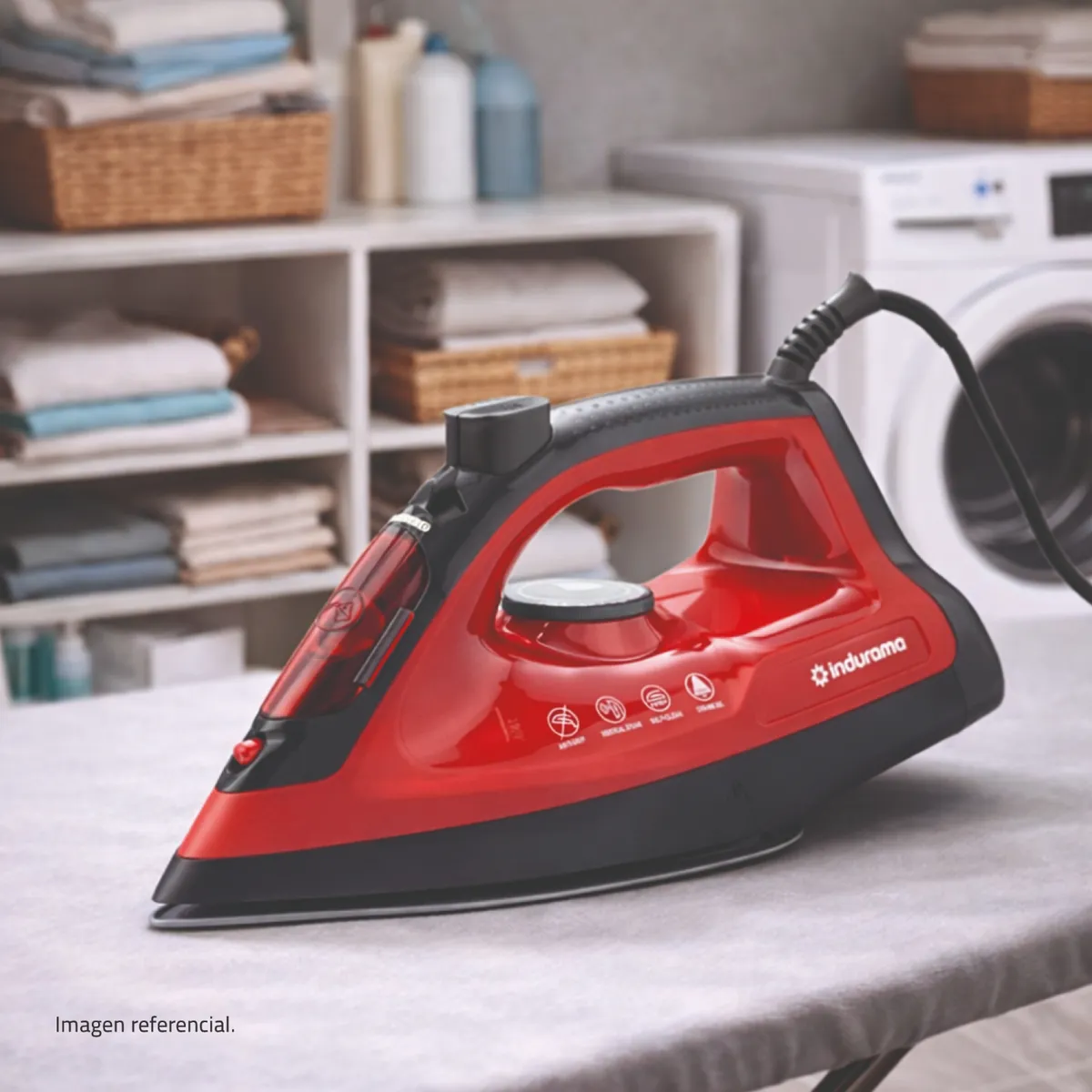INDURAMA - PLANCHA 2200W AZUL PVI18C
