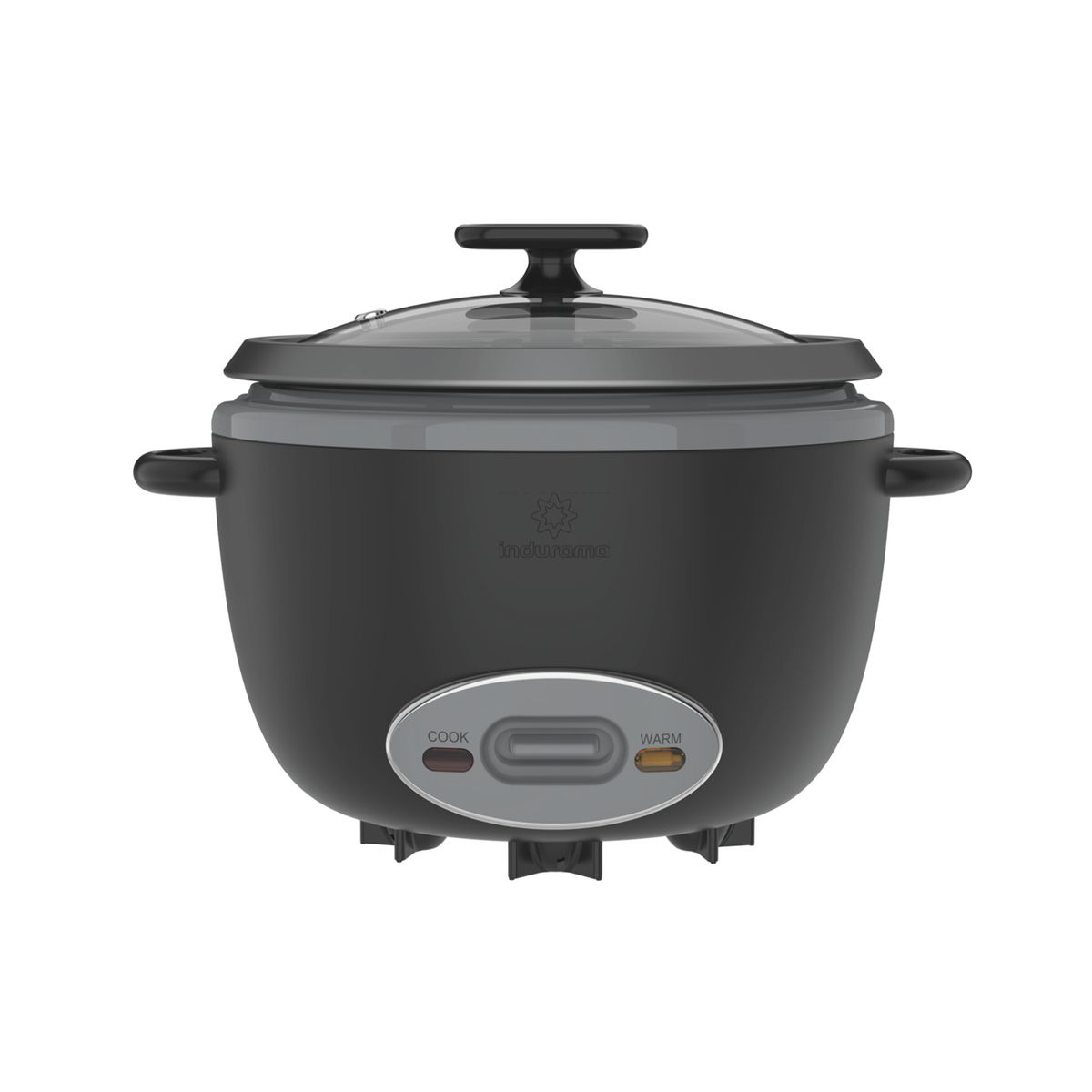 INDURAMA - Olla arrocera negra 1.8 LT OAI18N