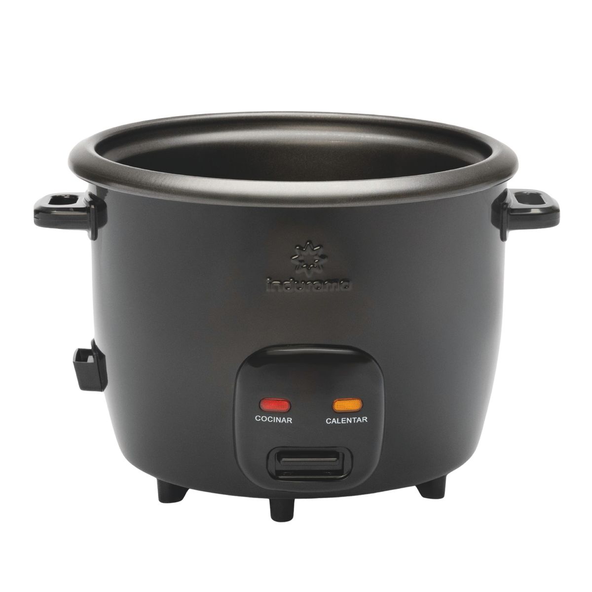INDURAMA - Olla arrocera vapor negra 2.2 LT OAI22N