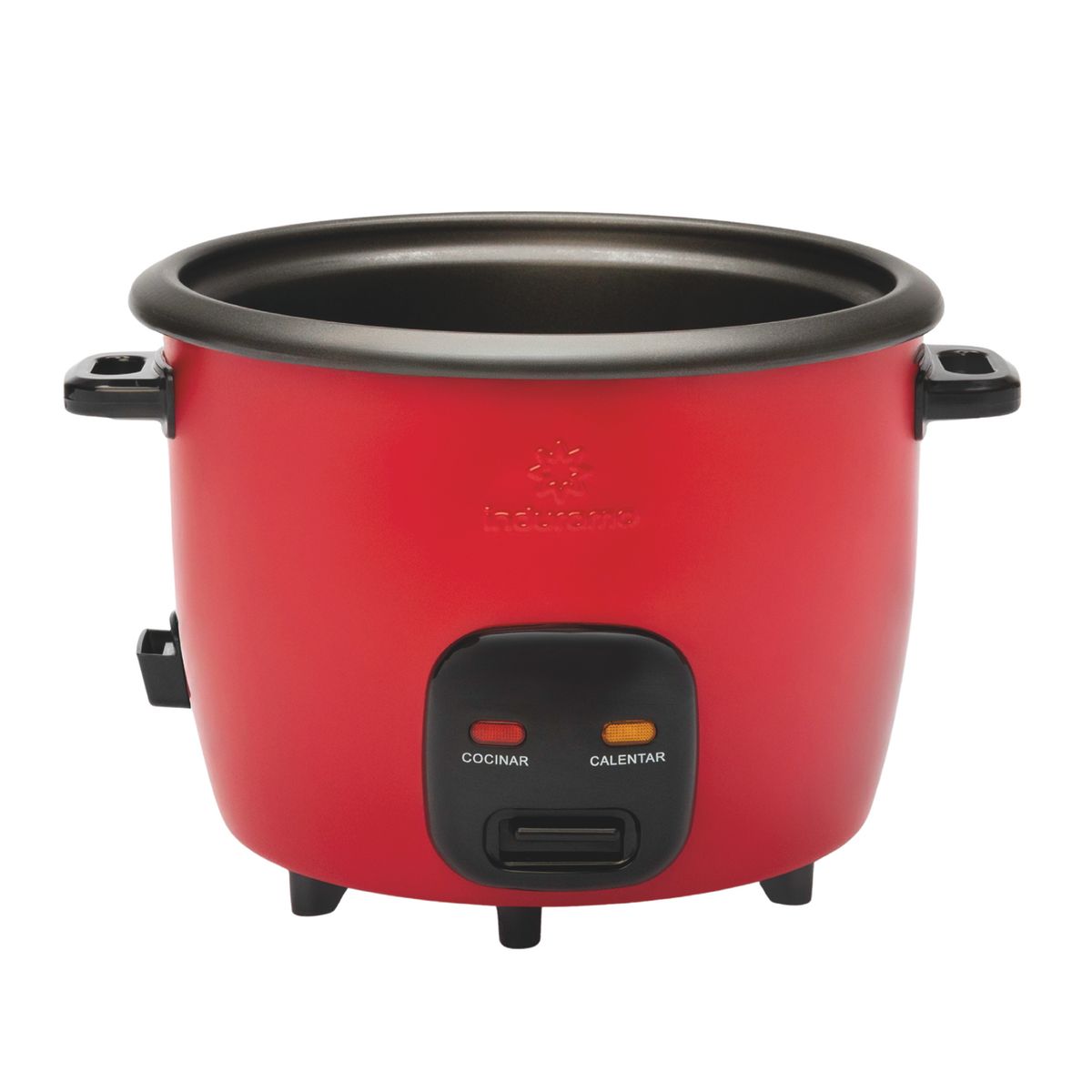 INDURAMA - Olla arrocera vapor roja 2.2 LT OAI22R
