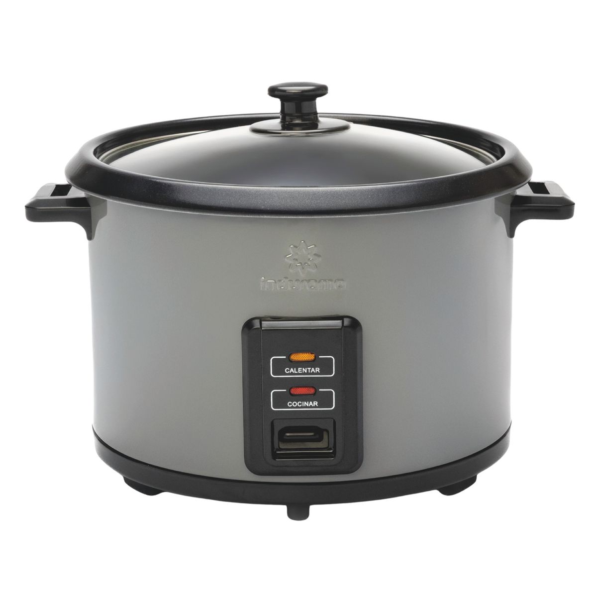 INDURAMA - Olla arrocera gris 2.8 LT OAI28G