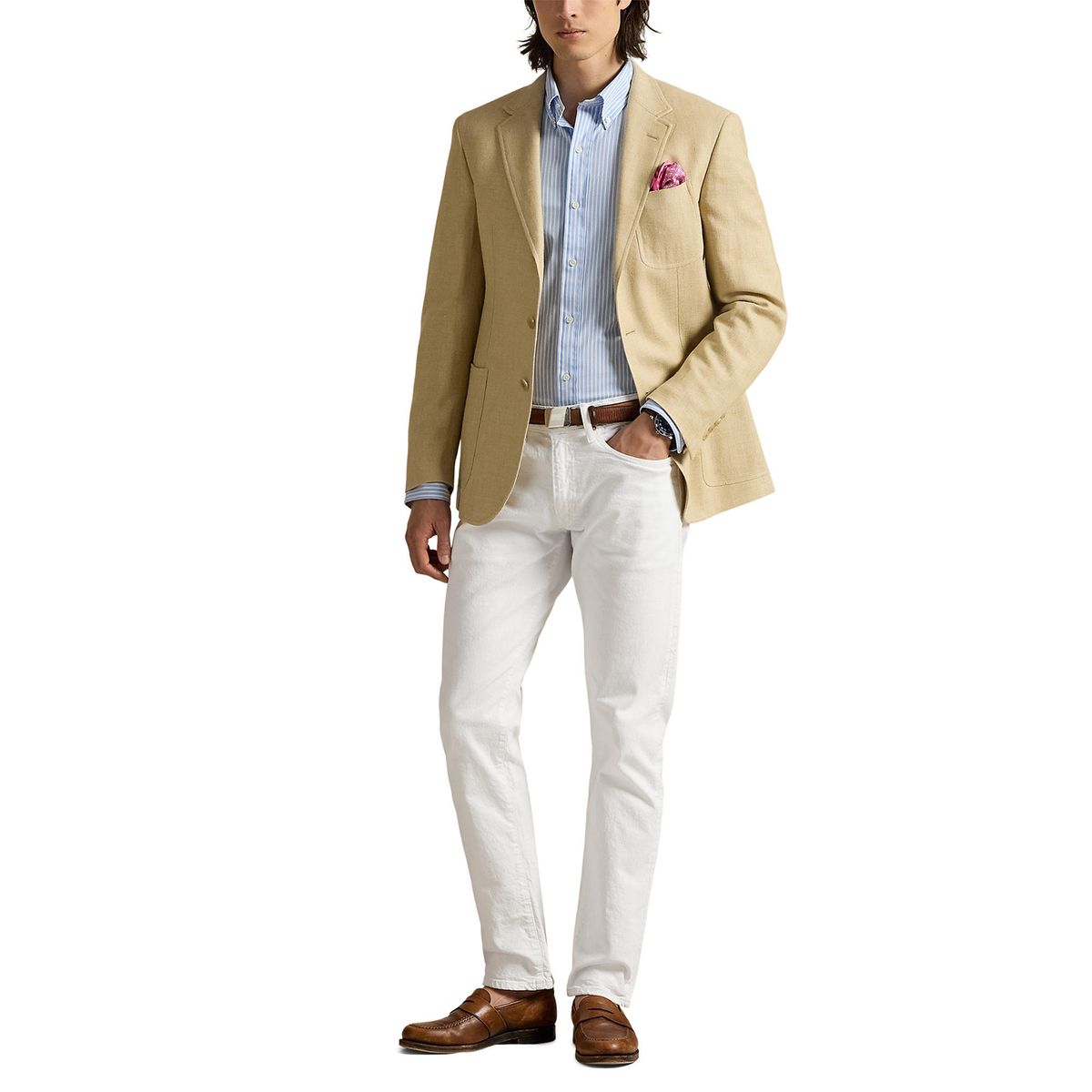 POLO RALPH LAUREN - Camisa manga larga Regular fit Hombre Polo Ralph Lauren