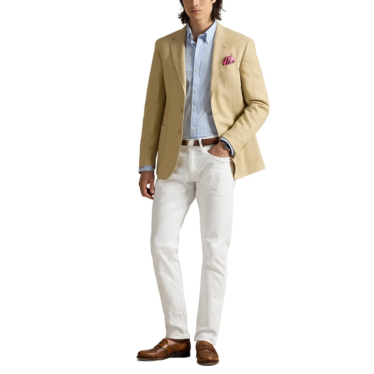 POLO RALPH LAUREN - Camisa manga larga Regular fit Hombre Polo Ralph Lauren