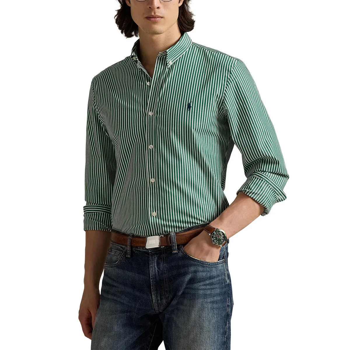 POLO RALPH LAUREN - Camisa manga larga Regular fit Hombre Polo Ralph Lauren