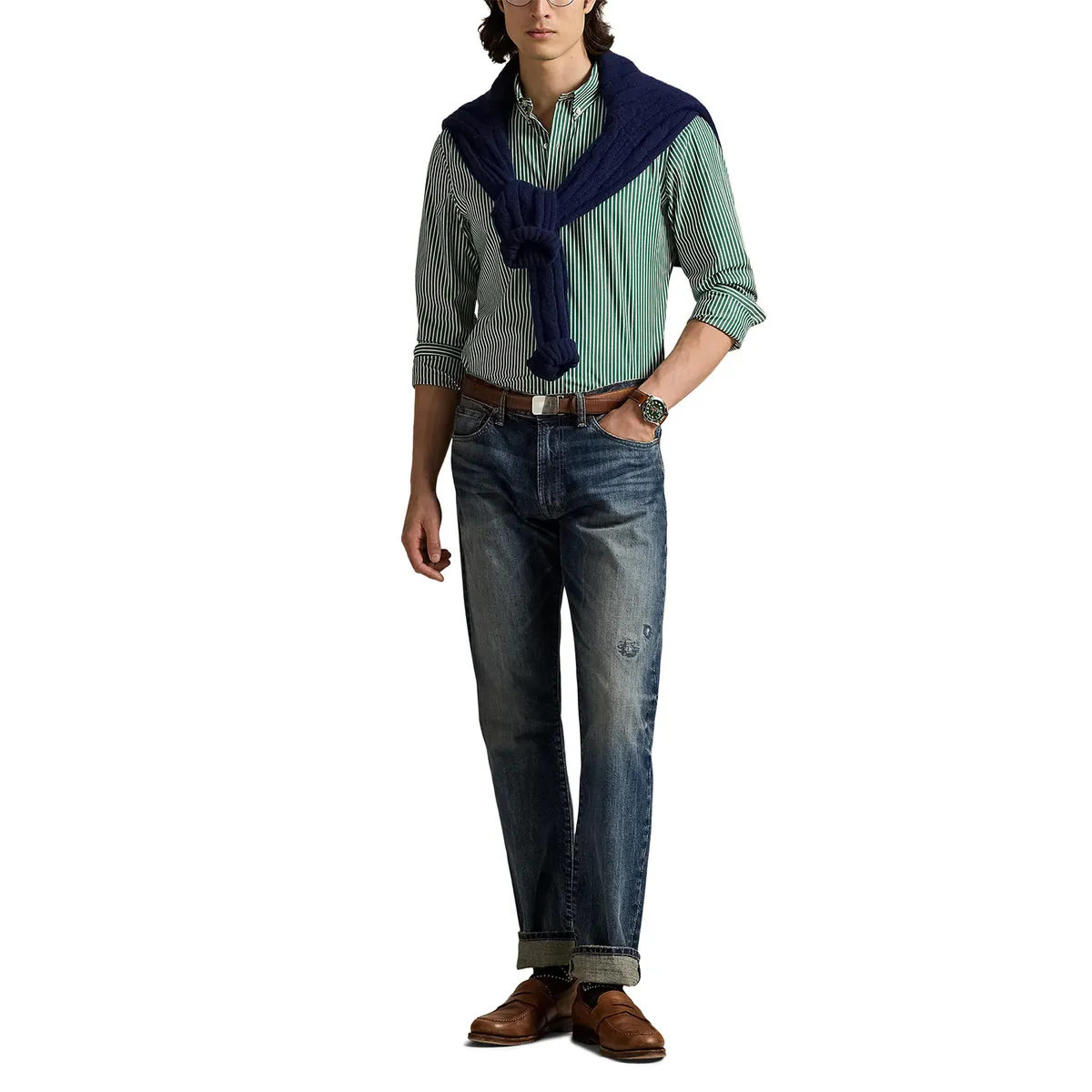 POLO RALPH LAUREN - Camisa manga larga Regular fit Hombre Polo Ralph Lauren