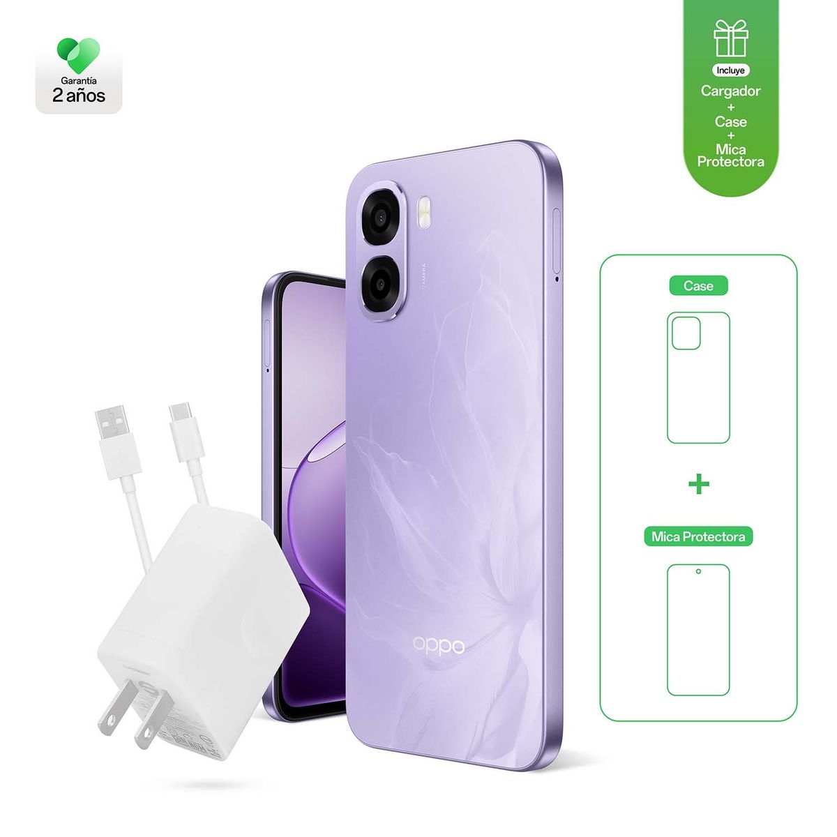 OPPO - Celular Oppo A6X 4GB + 256GB Violeta