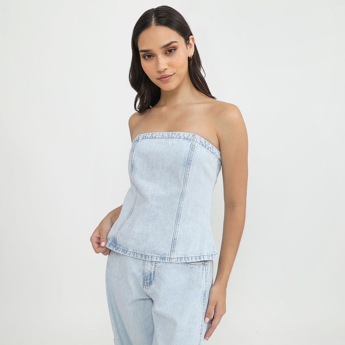 SYBILLA - Top Strapless Mujer Sybilla
