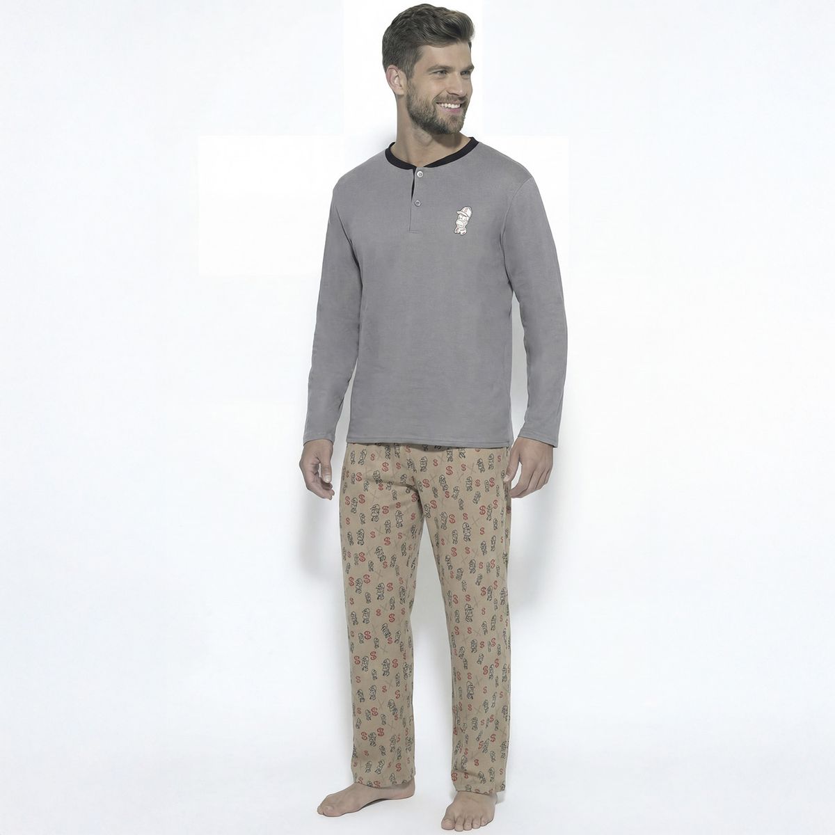 KAYSER - Pijama Hombre Pantalón Algodón
