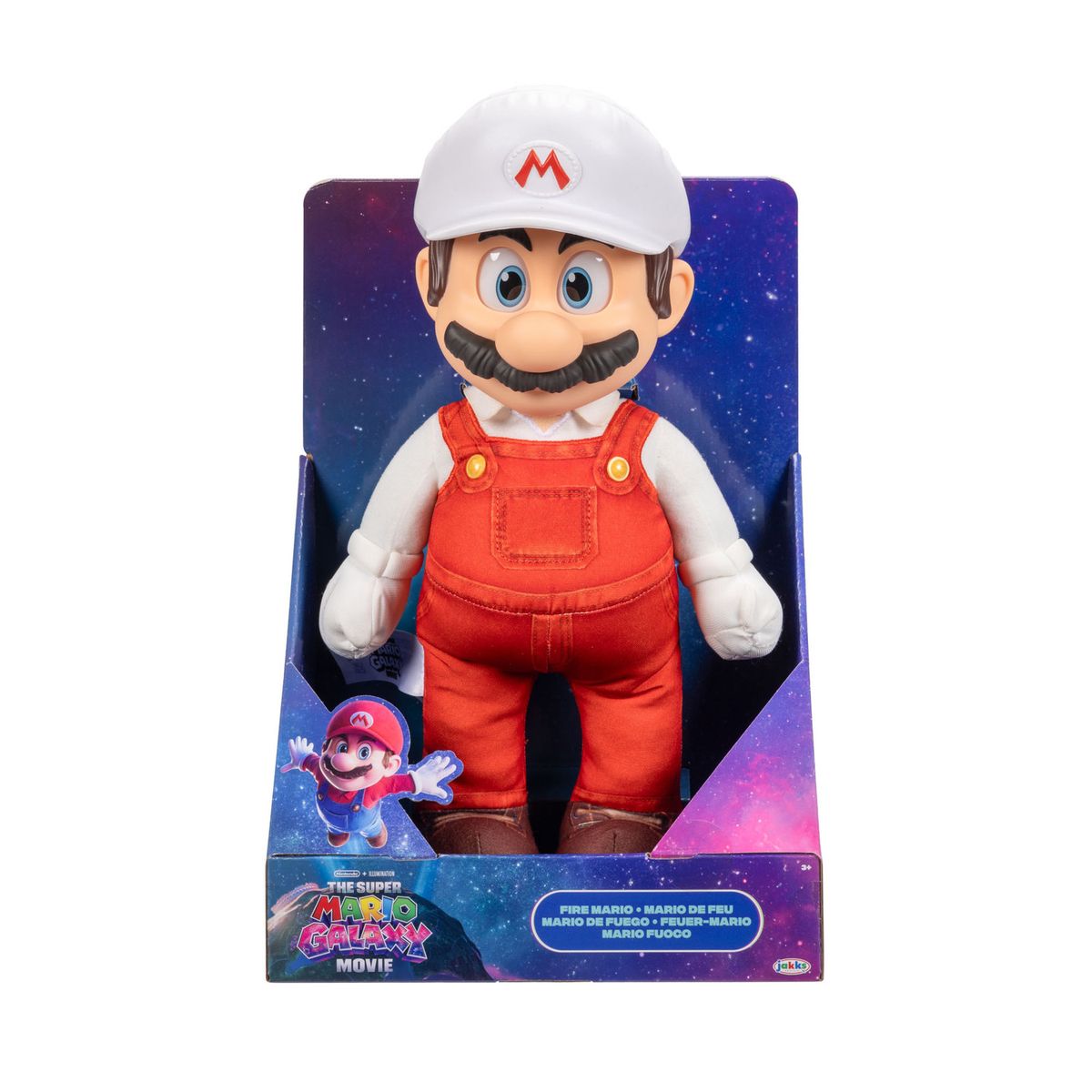 Nintendo - Super Mario Galaxy Pelicula Peluche Mario Cabeza Plastica 36 cm Nintendo