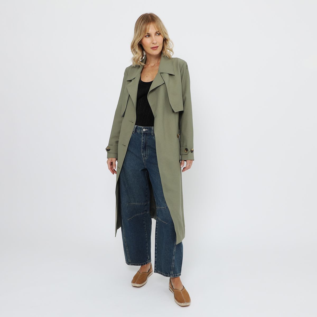 APOLOGY - Trench Largo Lazo Mujer x MiradaTrendy