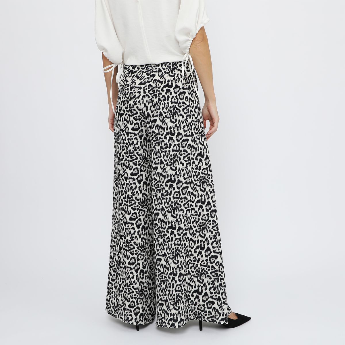 APOLOGY - Pantalón Palazo Animal Print Mujer x MiradaTrendy