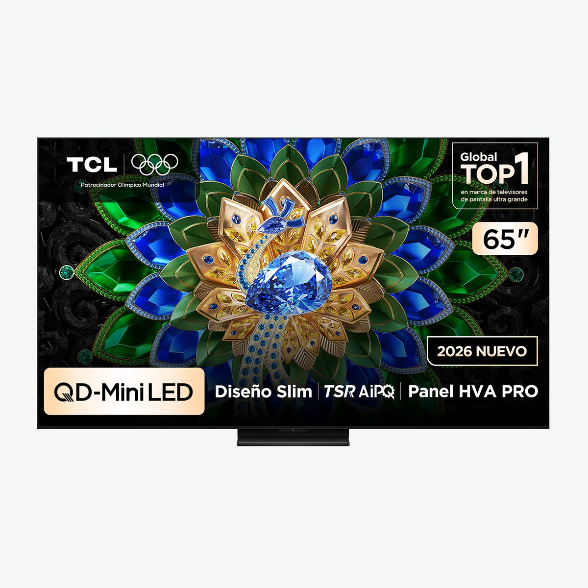 TCL - Televisor TCL 65" QD MiniLED 4K 65A400U Premium Smart Tv