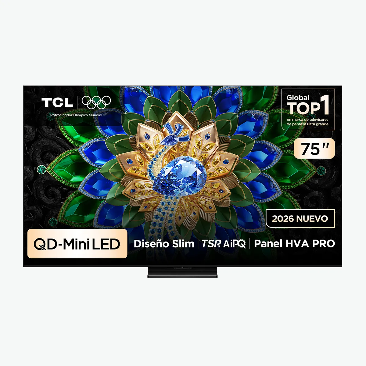 TCL - Televisor TCL 75" QD MiniLED 4K 75A400U Premium Smart Tv