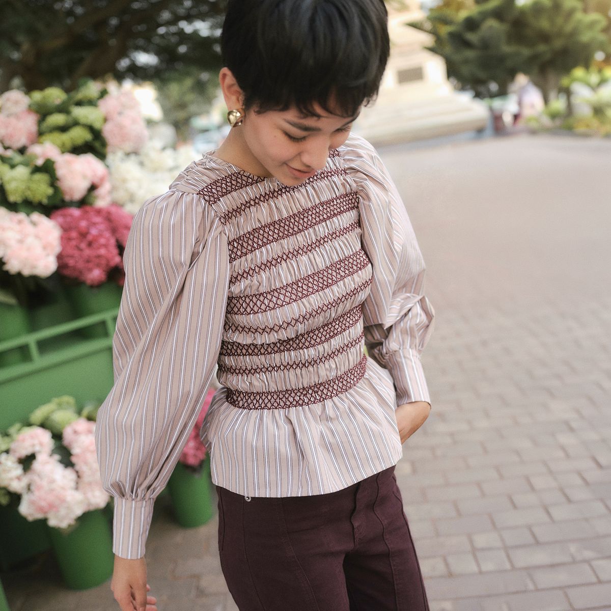 BASEMENT - Blusa Manga Larga Mujer Basement x Donna Cattiva