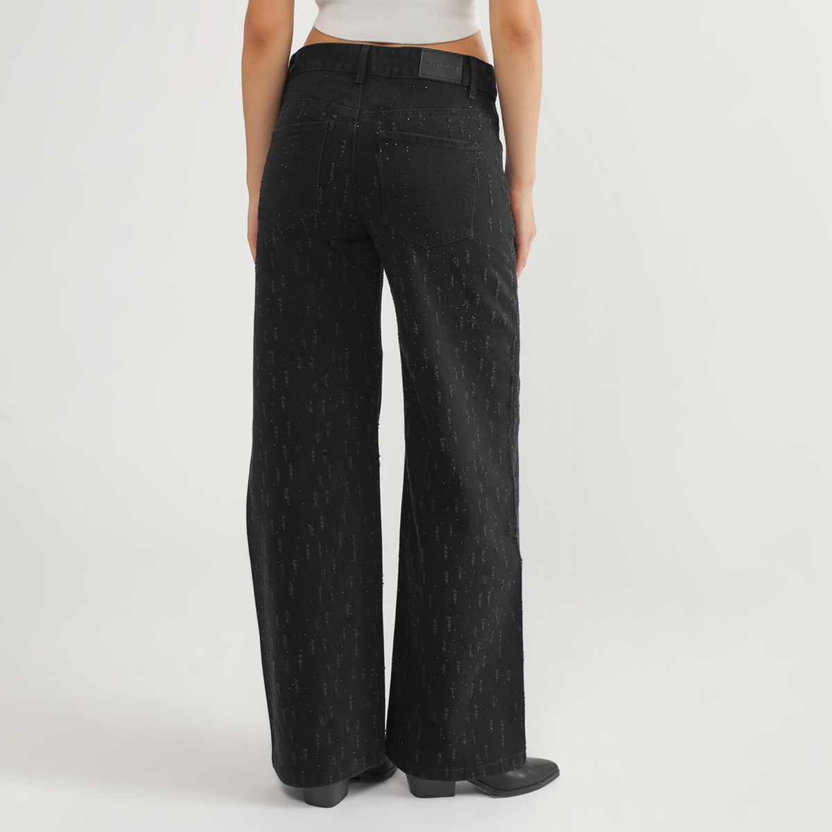 DENIMLAB - Jean Baggy Tiro Medio Mujer Denimlab