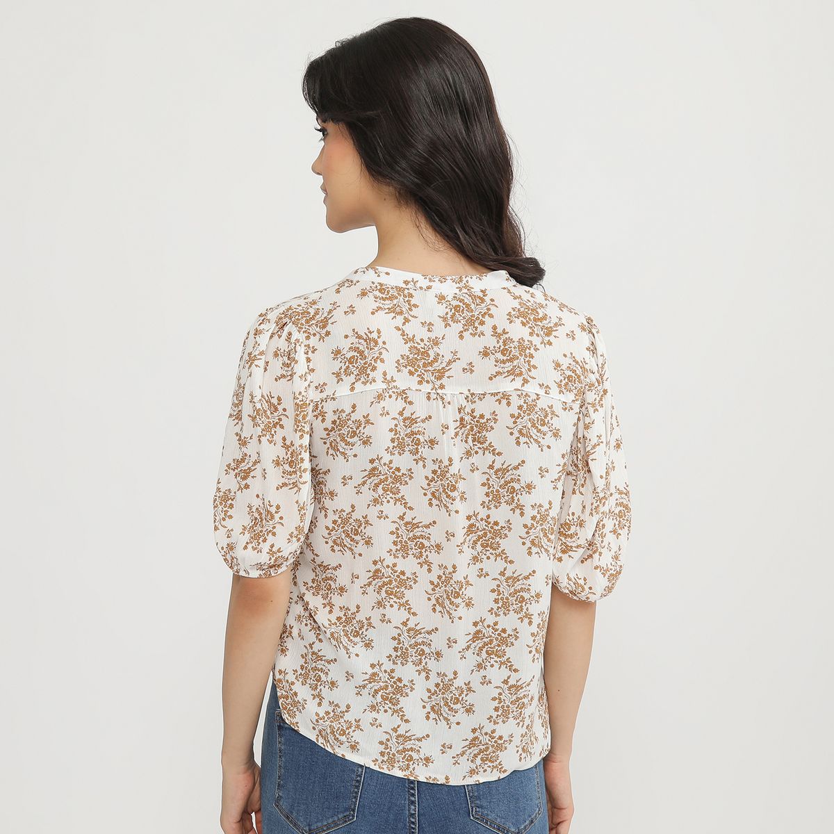 ELLE - Blusa Manga Corta Mujer Elle